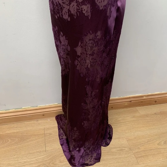 90s y2k maxi slip dress bias cut fits 10 12 - Picture 7 of 12